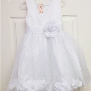 IEFIEL White Girls Formal Dress - Brand New!!